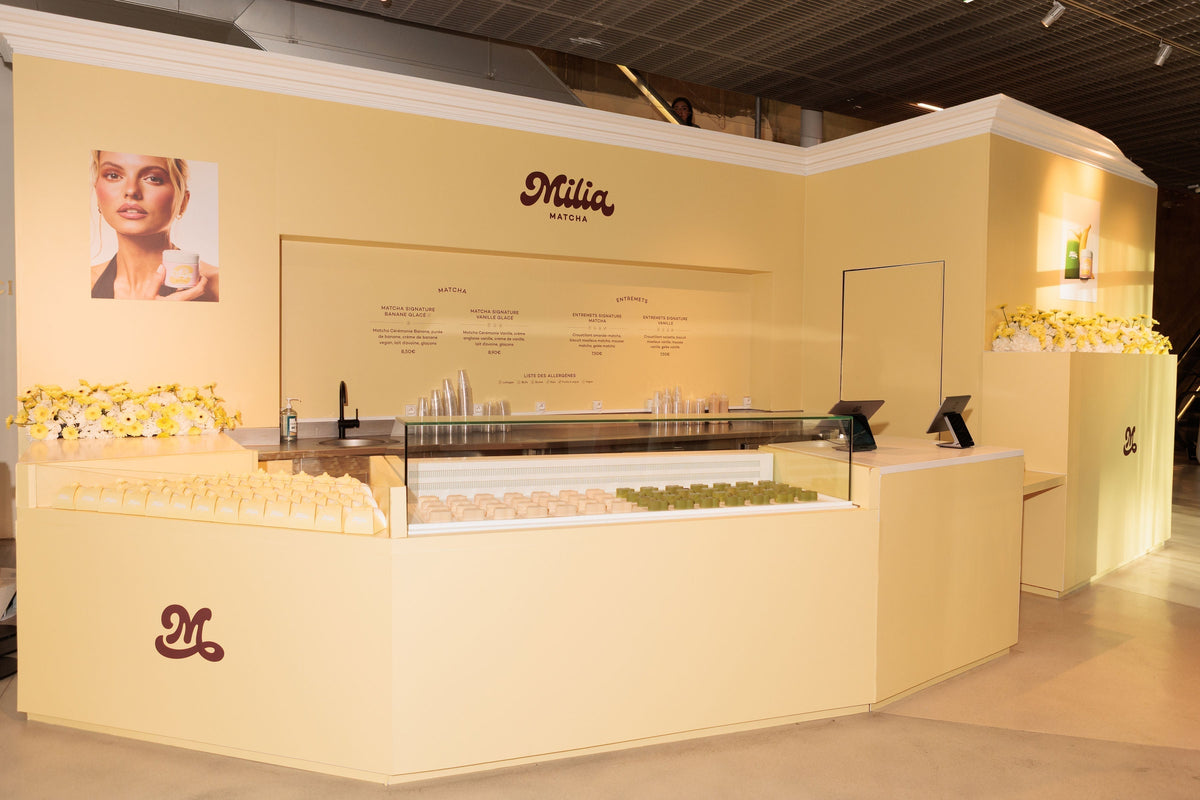 POP-UP MILIA MATCHA : LA BORSA A BANANA ALLA SAMARITANA