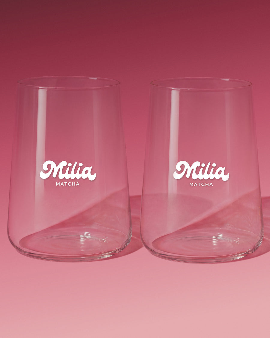 2 Verres Milia Matcha