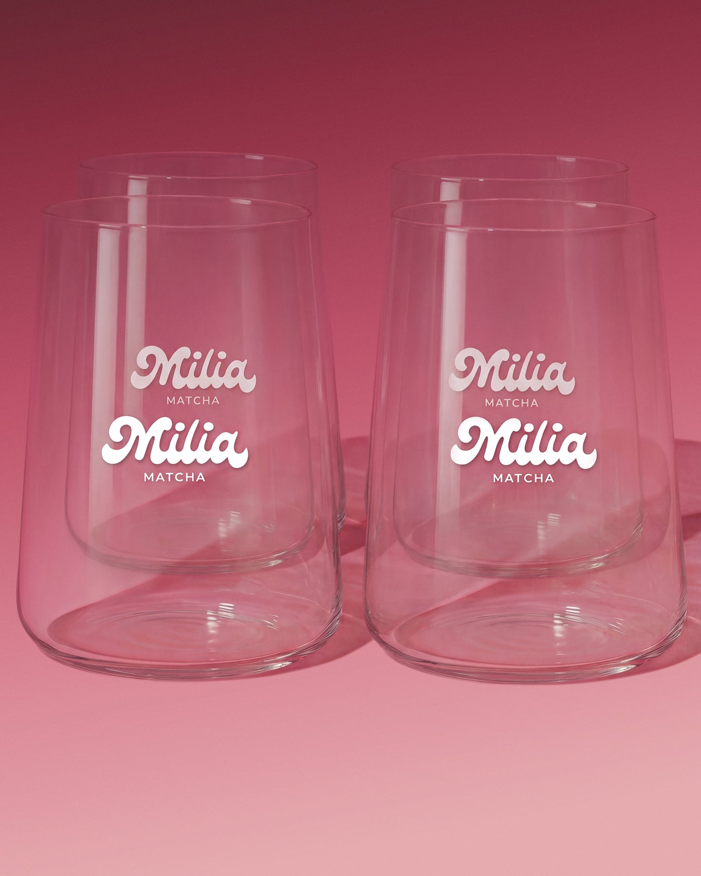 4 Verres Milia Matcha