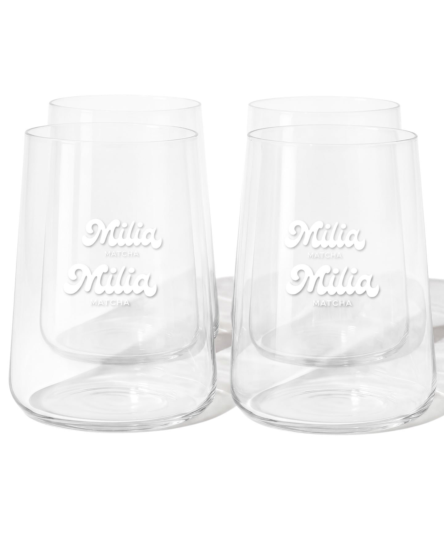 4 verres Milia Matcha 490ml