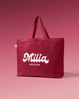 Tote Bag Milia Matcha - Bordeaux
