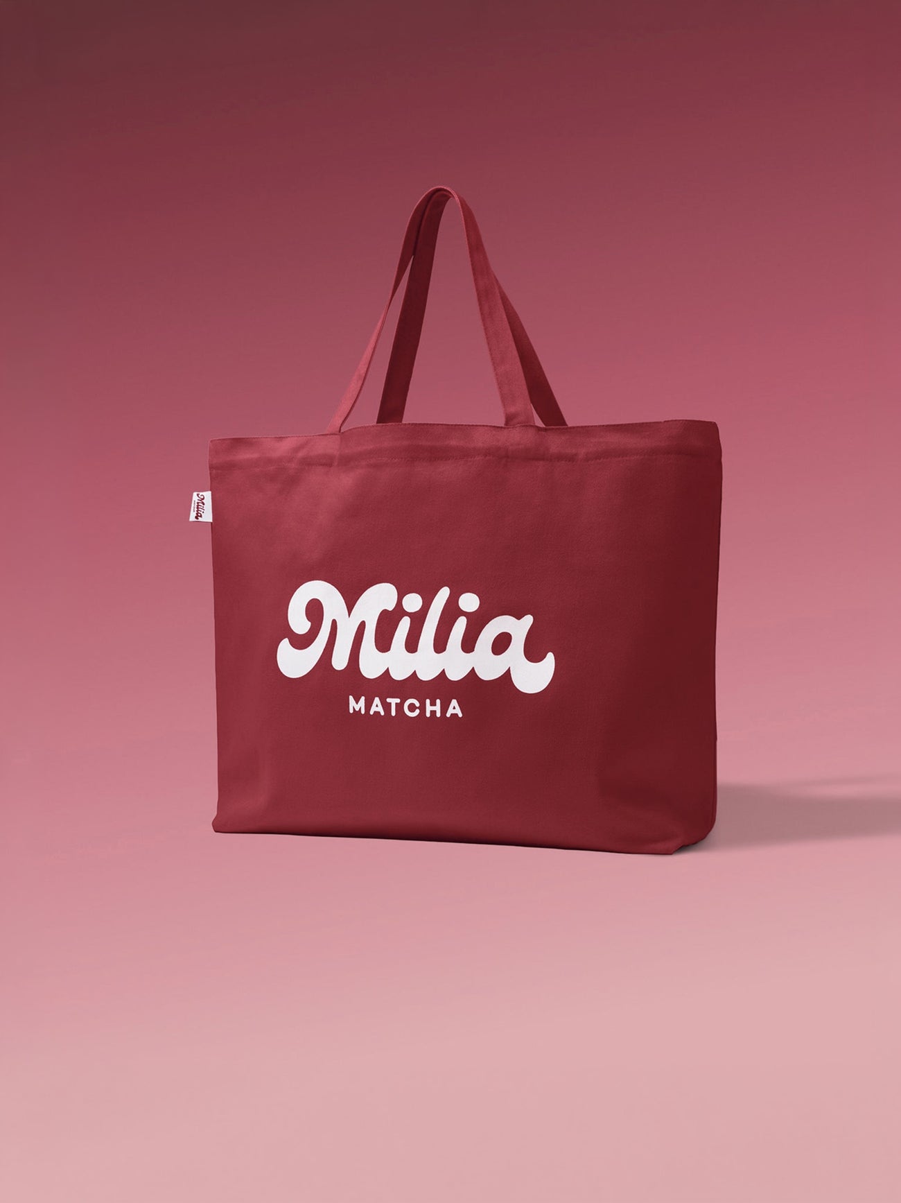 Tote Bag Milia Matcha - Bordeaux